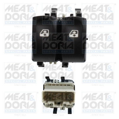 Switch, window regulator